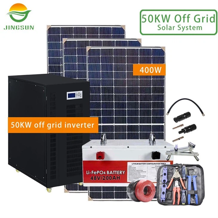 50KW Off Grid Solar System