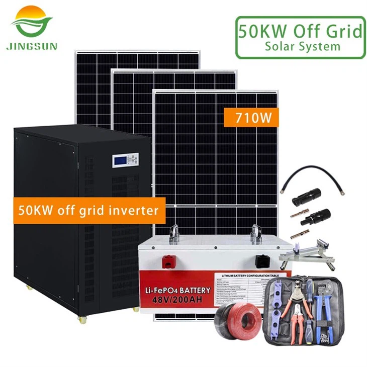 50KW Off Grid Solar System